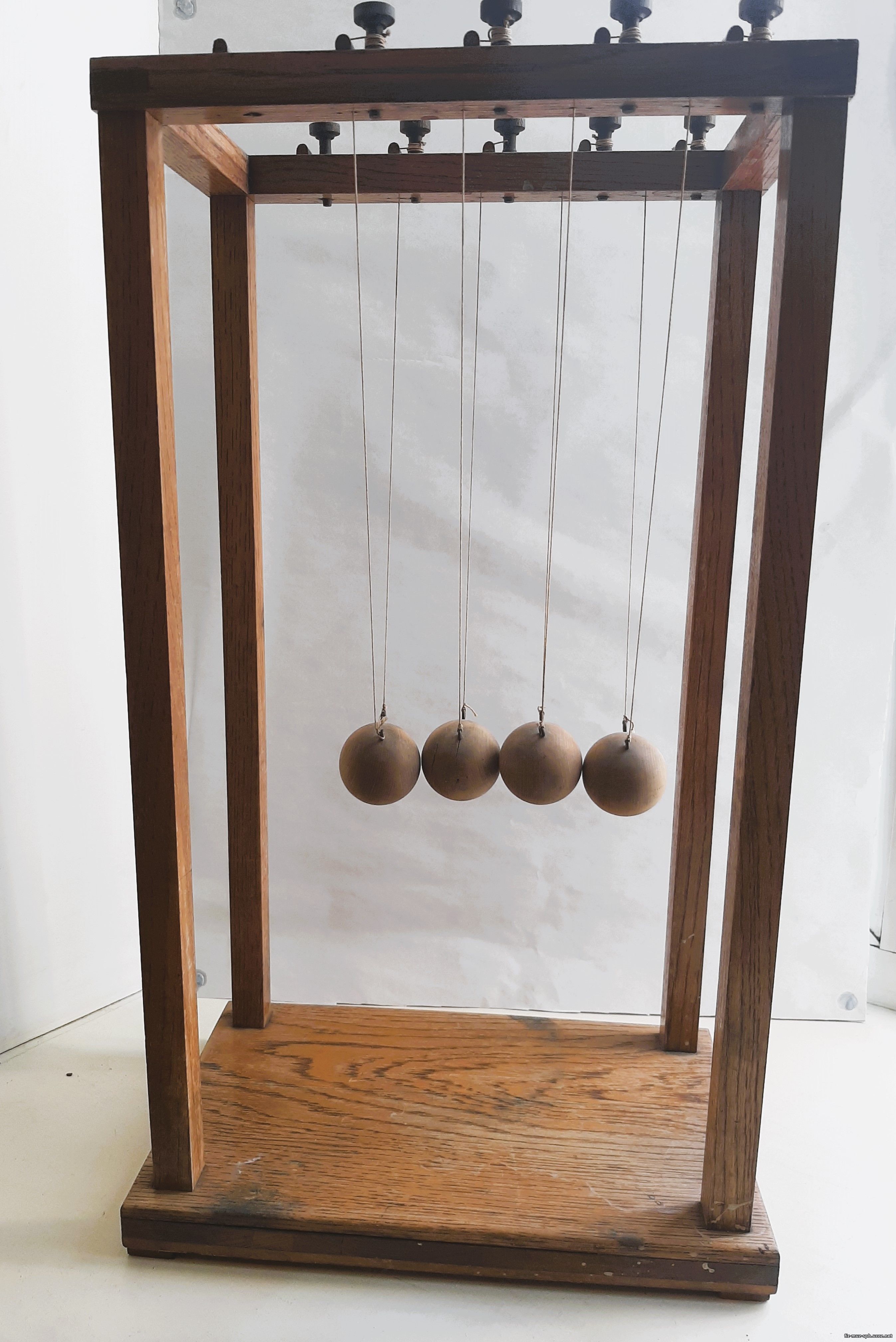 Прибор для демонстрации удара шаров