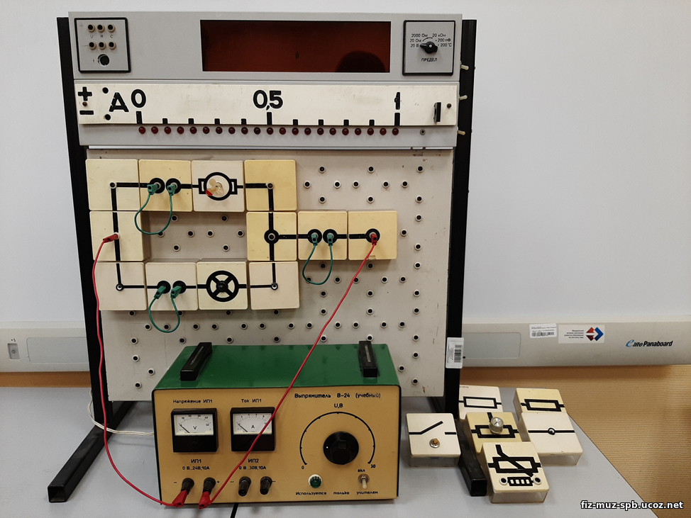 Комплект оборудования по электродинамике (опытный образец)